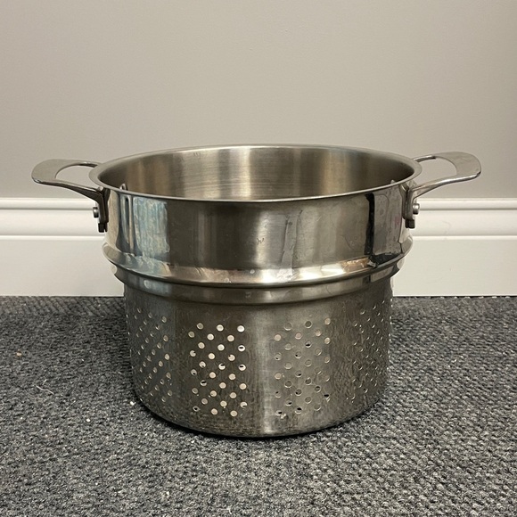 VIKING Stainless Steel Colander Strainer Insert for 8Qt Stock Pot No Lid - Picture 1 of 4